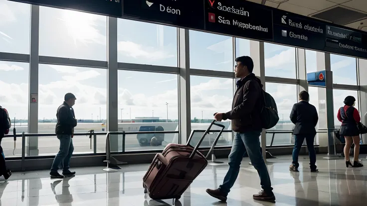 immigrants at Canadian airport, a long view