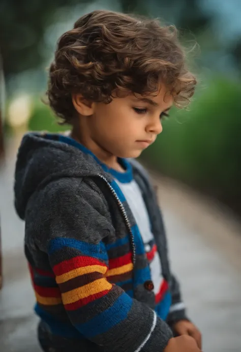 Child boy c.ronaldo olhos castanhos cabelo  alto com oculos cabelo baixo