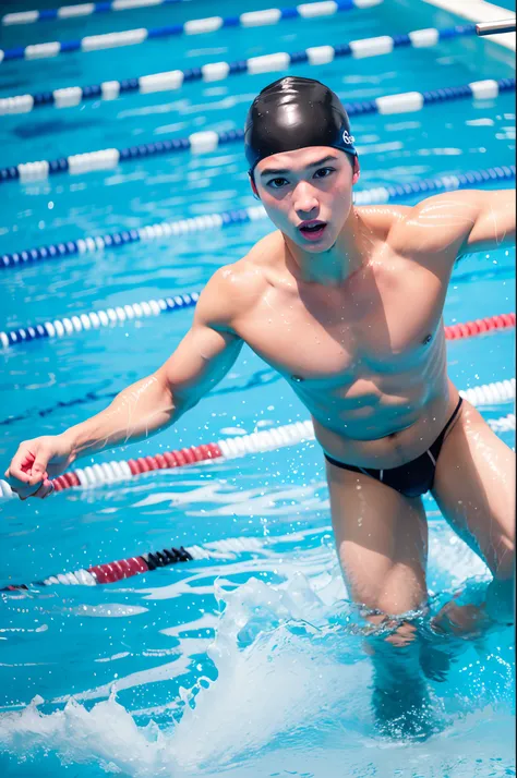 Professional swimmer