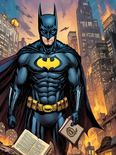 Batman with Book of Mormon