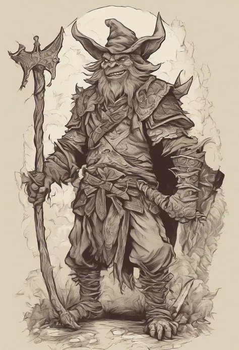 the goblin bodyguard to a goblin shaman