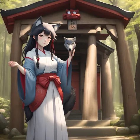 Wolf shrine maiden