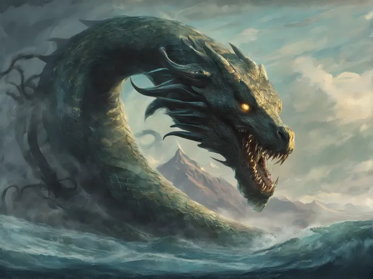 jormungandr, colossal sea serpent