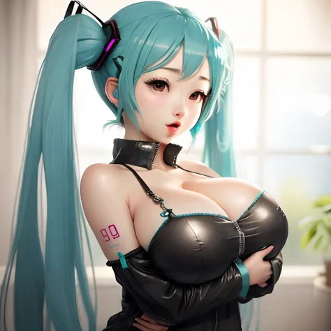 Big breasts Hatsune Miku