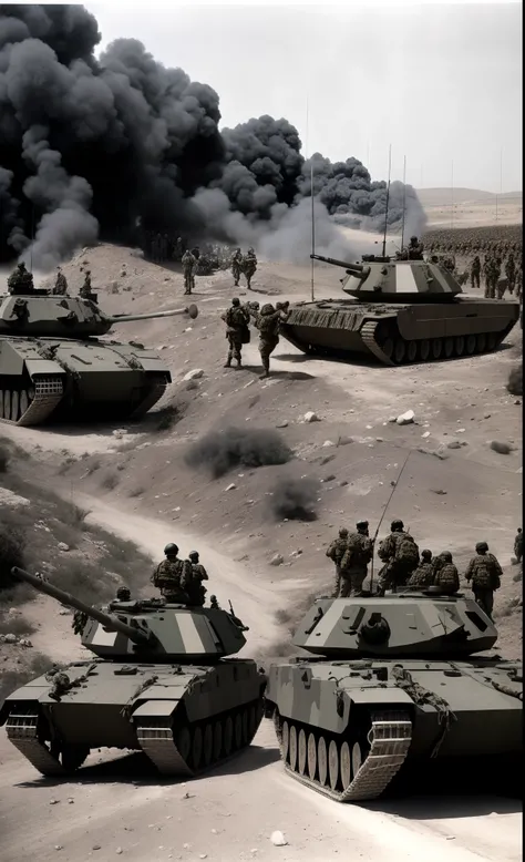 Egyptian army being defeated by isreal in 1970