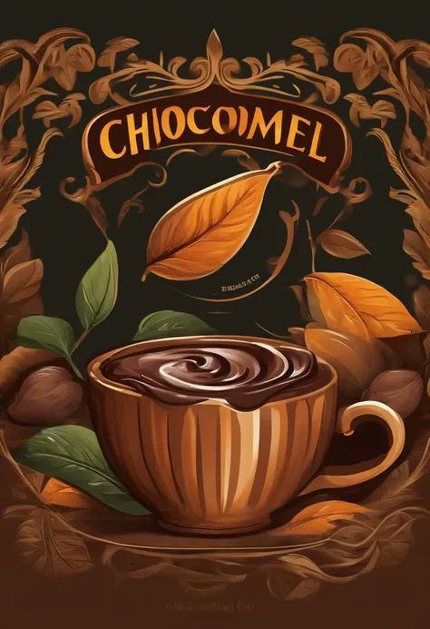 criar logotipo com nome chocomel