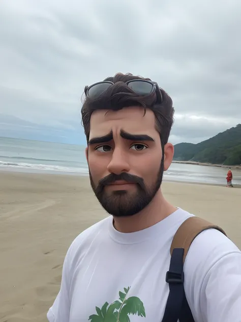 Um cara de barba