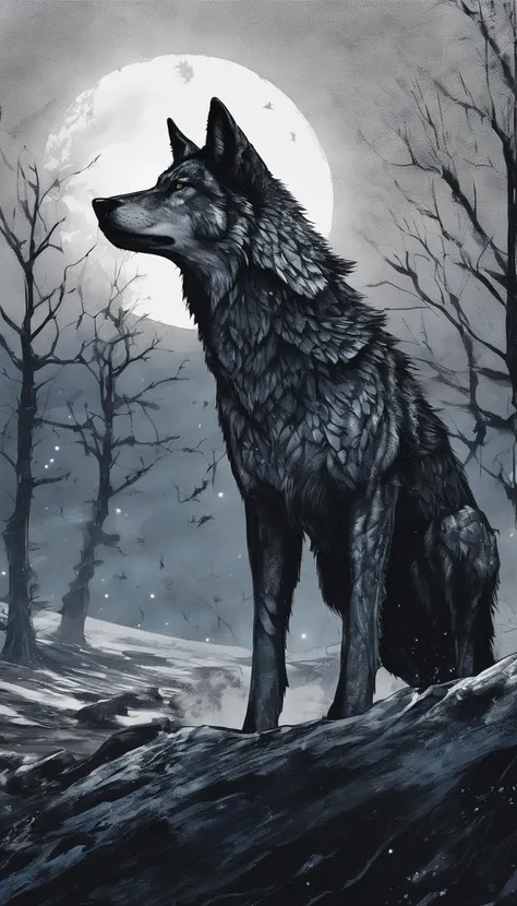 Starry Sky Wolf