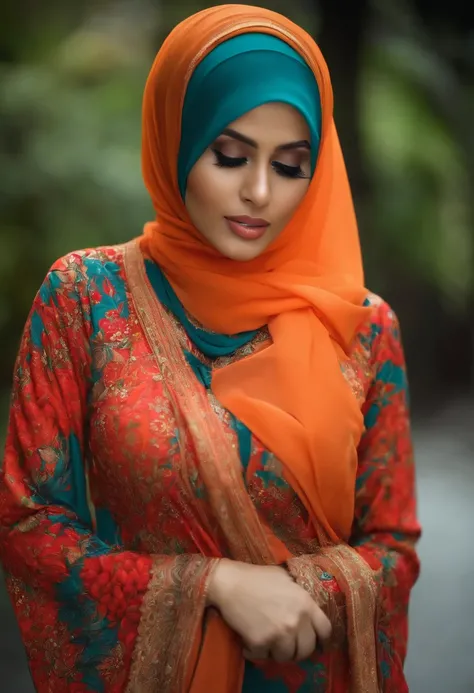 Hijab, malaysian, boobs