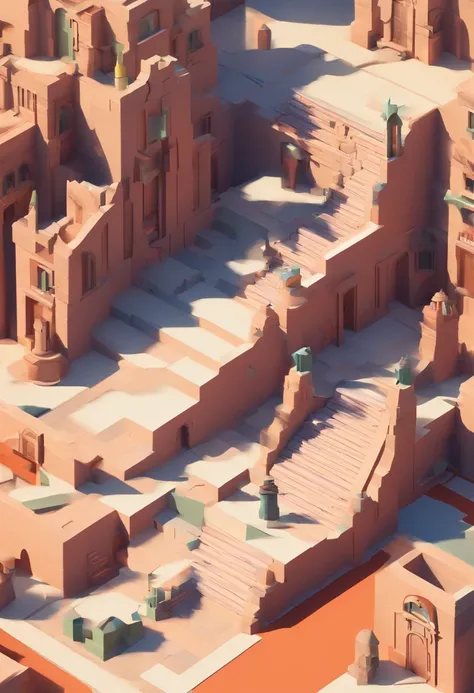 （Ida Angry：1.3），Monument Valley。Ida shreds the raven，From stairs from hell to heaven, isometric art, Petites marches menant vers le bas, Inspired by M. c. eSCHER, Inspired by M.c. eSCHER, Isometric play, Inspired by MC eSCHER, Montez sur la tour, Escaliers