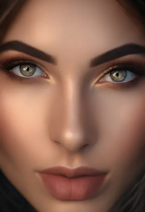 Do-up of one eye only(Best Quality,4K,hight resolution,Ultra-detailed,Realistic:1.2),a person