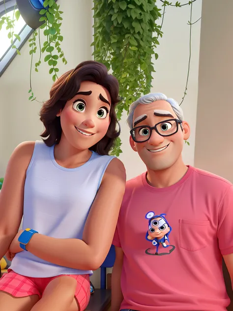 Estilo Pixar, alta qualidade