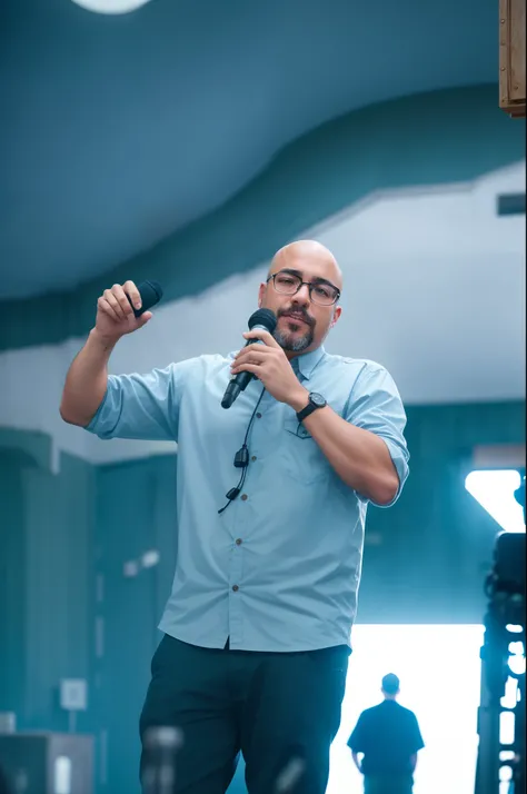 Theres a man standing with a microphone, Tiro em Sony A 7 III, Joel Torres, Directed by: Max Dauthendey, Directed by: Alexander Fedosav, Tiro na Canon EOS R 5, Tiro na Nikon Z9, Tiro na Canon EOS R5, Directed by: Ivan Grohar, poderoso, Directed by: Matija ...