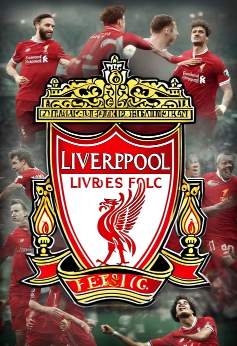 liverpool fc birthday card design