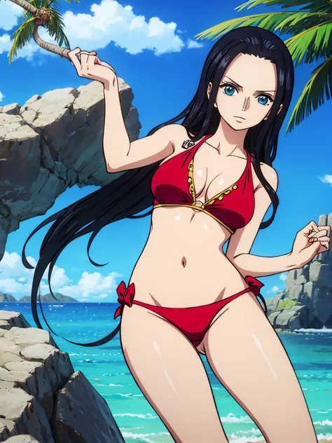 nico robin, one piece, bikini