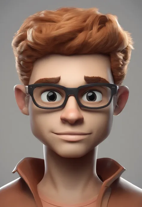 personagem dos desenhos animados de um homem com cicatriz  sobrancelha direita e uma regata preta na academia cabelos Ben cortada pretos , animation character, Caractere estilizado, animation style rendering, 3D estilizado, Arnold Maya render, 3 d render s...