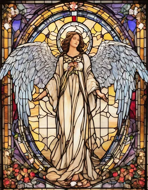 Big Angel Wings, Innocence、Stained glass style