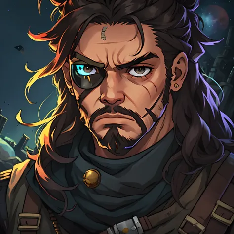 a close up of a man with a beard and a beardlock, epic rpg portrait, caleb from critical role, detailed character portrait, unreal 5. rpg portrait, portrait of fin wildcloak, rpg portrait concept art, rpg_portrait, rpg portrait, character art portrait, epi...