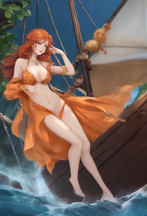 Nami with big breasts