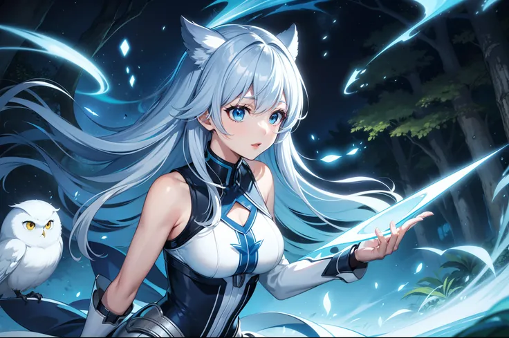 ((ultra-detailliert)), ((Best Illustration)), ((Movie Lighting)), Dynamic Angle, floating, Fine, (The Flash: 1.2), (shine: 1.2), (shine: 1.2), "(Best Quality), Super detailed depiction of a beautiful girl, Light blue long hair、Twin-tailed、 In the colorful ...