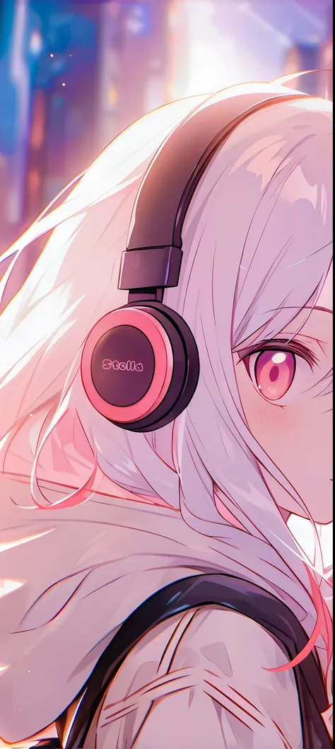 Anime girl wearing headphones for a walk in the city at night, Best anime 4k konachan wallpaper, style of anime4 K, nightcore, Anime art wallpaper 4 K, Anime art wallpaper 4k, Anime wallpaper 4 k, Anime wallpaper 4K, 4K anime wallpaper, 4k manga wallpapers...