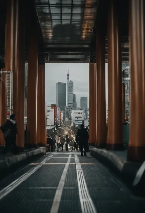 Futuristic cities、kosmos、spaceships、Spaceship Base、Spacecraft Airfield、Huge city、Futuristic City Tokyo、Tokyo 100 Years Later、Megalopolis Tokyo、Skyscrapers in Nishi-Shinjuku、Huge birds-eye view of Tokyo、See the big picture