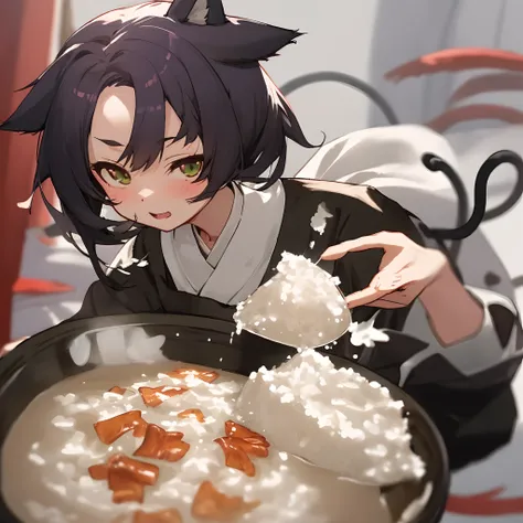 Please put out an image of R 18 of a Vtuber called Nekomata Porridge