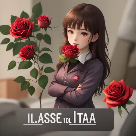 Logo LTA avec une rose