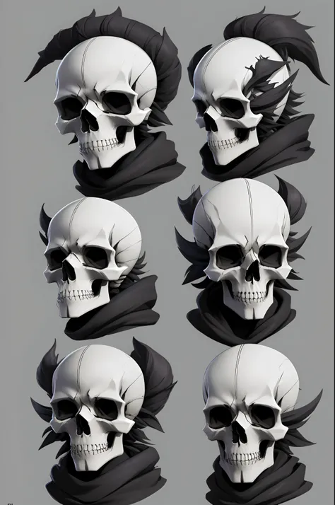 Tactical Skull Profile Character