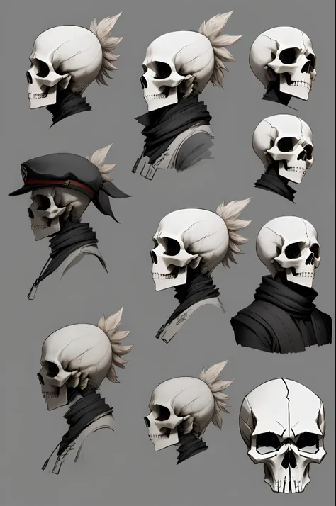 Tactical Skull Profile Character