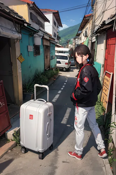 Cabeleireiro na laje de frente pra favela