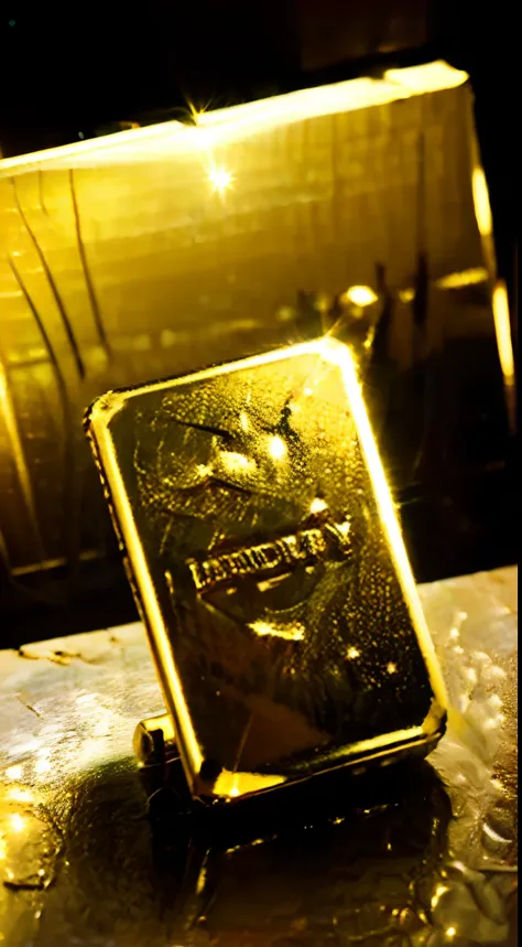 Prosperity and bible, money, gold, space, photo quality, cinematic