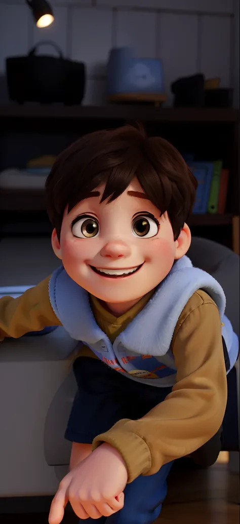 A smiling child