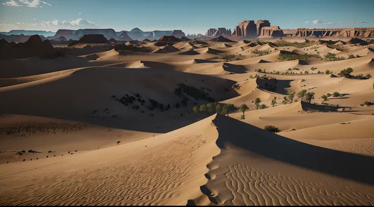 horizon zero dawn desert landscape, extrem detailed, rgx