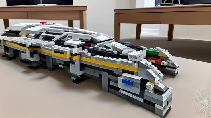 Photo d’une boîte de lego star wars