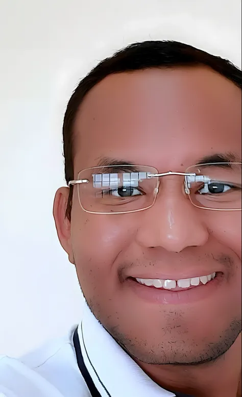 Smiling man wearing glasses and a white shirt and tie, Mohamed Chahin, Mohamed Reda, Emad Mostaque, caio santos, Atef, Ahmad Merheb, Riyahd Cassiem, icaro carvalho, Alex, david rios ferreira, edu souza, foto de perfil profissional, Amr Elshamy, Foto realis...