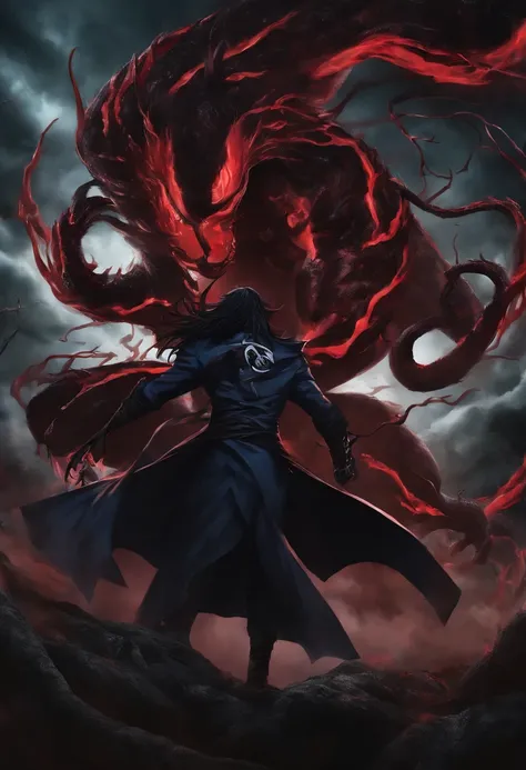 uchiha madara with symbiote venom