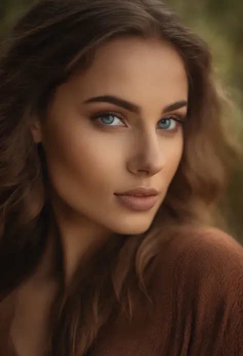 mulher arafed totalmente , menina sexy com olhos azuis, ultra realistic, meticulosamente detalhado, Retrato Sophie Mudd, cabelos loiros e olhos grandes, selfie de uma jovem mulher, olhos de estrabismo, Violeta Myers, sem maquiagem, maquiagem natural, Looki...