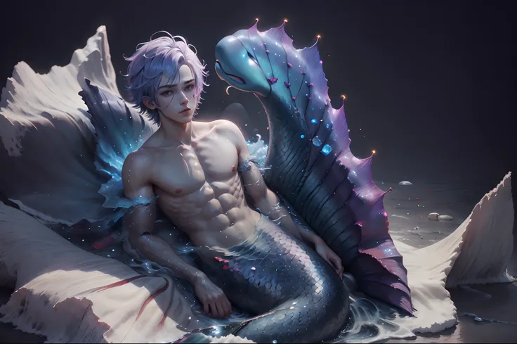 Mermaid anime boy