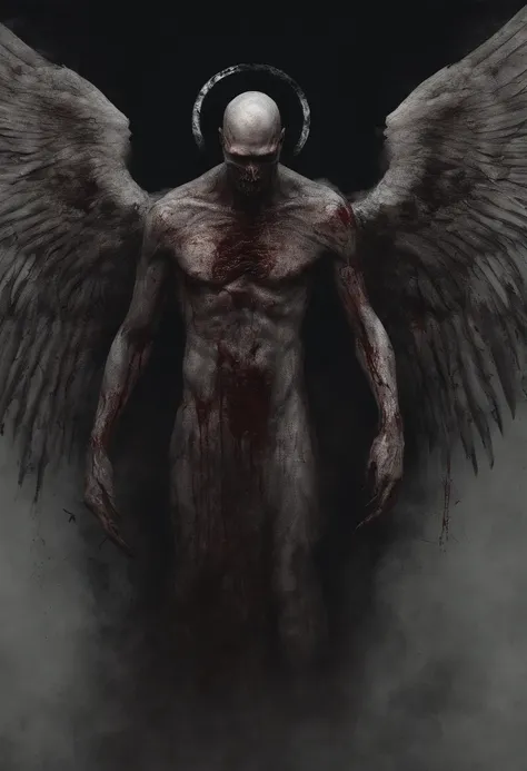 Bloody male angel