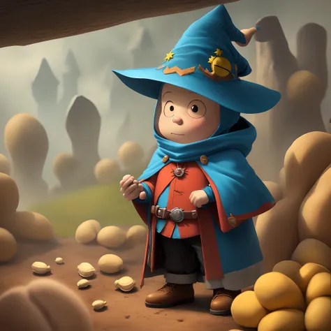 Wizard that controls peanuts