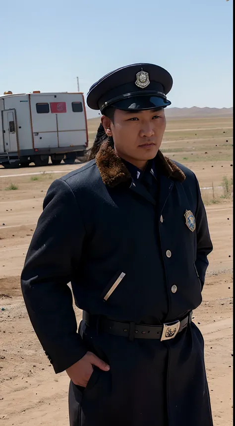 Mongolian police stereotype, realist