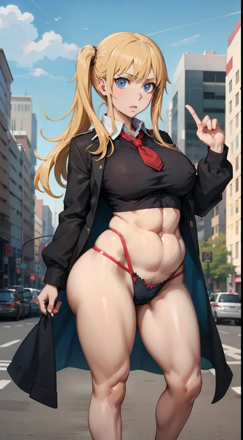 Anime - Imagen de estilo de una mujer con una falda corta y una camisa blanca, Colegiala hiperrealista, Una colegiala hiperrealista, Anime CG arte suave, OPPAI, Colegiala realista, [ Arte digital 4K ]!!, seductora chica de anime, Proporciones OPPAI, small ...