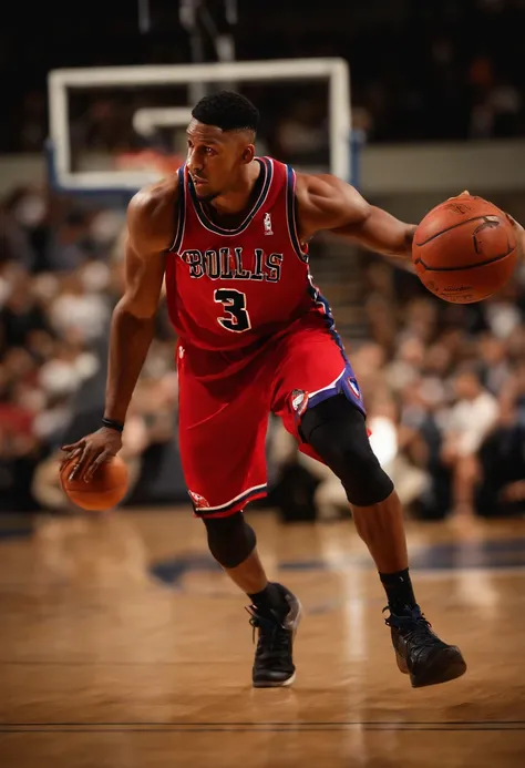 Photorealistic Image of Scottie Barnes
"Produce a photorealistic image of Scottie Barnes, the NBA player, in a dynamic basketball action shot. Scottie Barnes should be the central subject, capturing his likeness, facial expression, and basketball skills in...