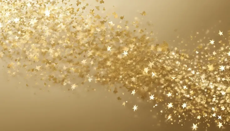 Flowing flashes of light　gold　Textured　wall-paper　opulent　shooting stars