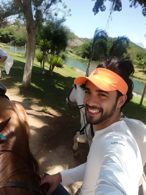 Theres a man whos riding a horse with a hat on, em um cavalo, 👰 🏇 ❌ 🍃, com cavalo conduzido, andar a cavalo, Camilo GC, Directed by: Luis Miranda, andar a cavalo, muito feliz!, guy with horse head, Carmelo Blandino, !!Beautiful!!, por Romain brook, horseba...