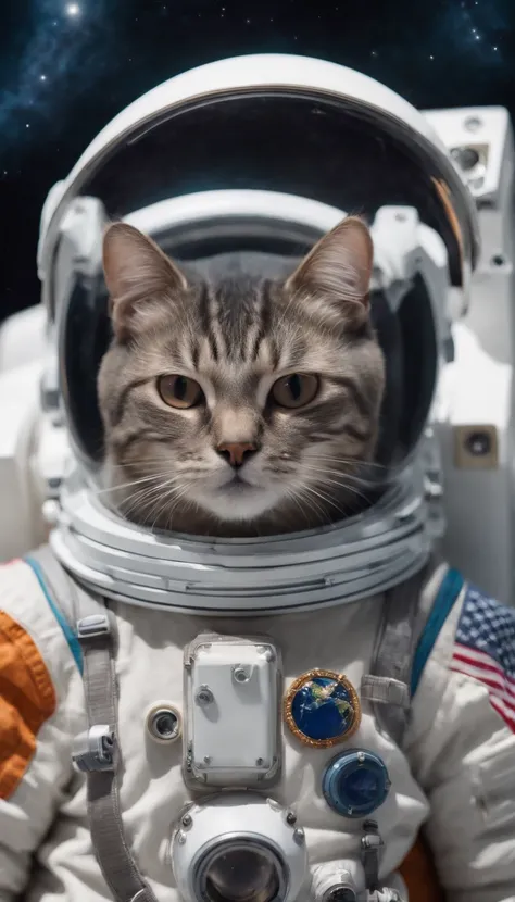 The astronaut,Space cap,Space helmet,catss,photorealestic,hyper HD,UHD Ultra HD,sci-fy,The vastness of the universe