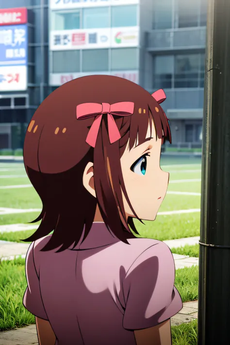 Tenkai Haruka、high-level image quality、An ultra-high picture quality、highly accurate、Delicate hair、Fold your hands behind your back、Reddening cheeks
