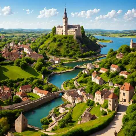 Medieval Europe Banks Nature