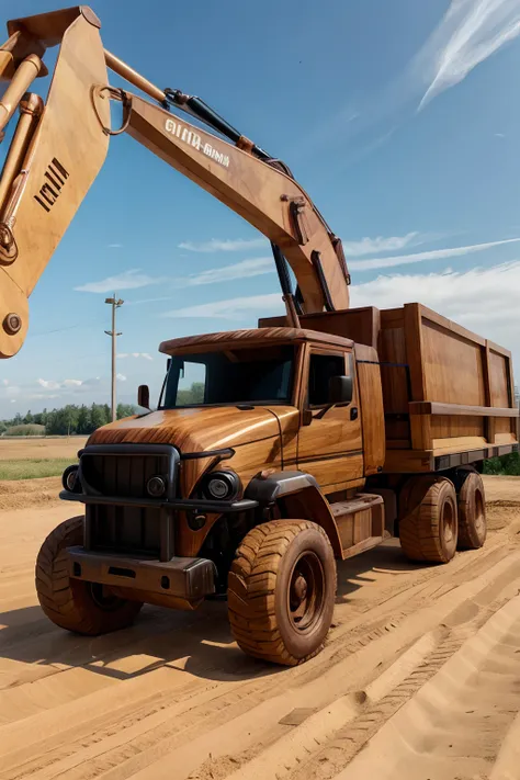 wooden_made excavator